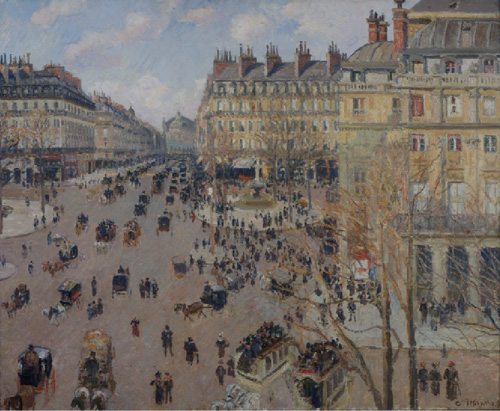 Camille Pissarro La Verger ˆ Eragny , 1896 olio su tela 54,6 x 65,4 cm. Carmen Thyssen-Bornemisza Collection, on loan at the Thyssen-Bornemisza Museum, Madrid