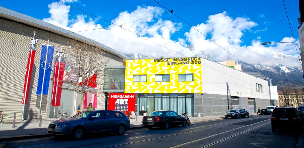 External view of ART Innsbruck, contemporary Art Fair