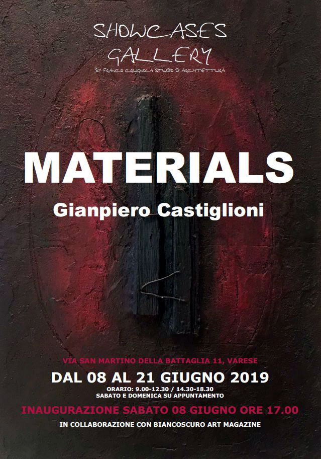 MATERIALS  Mostra personale di Gianpiero Castiglioni