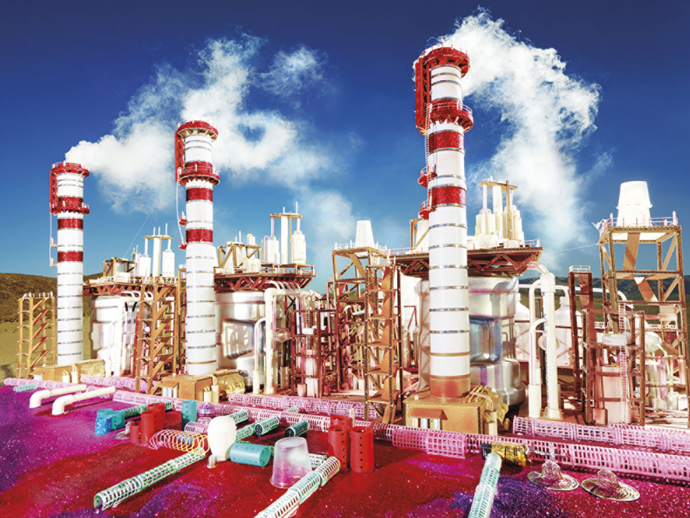 Land Scape Kings Dominion, 2013  © David LaChapelle