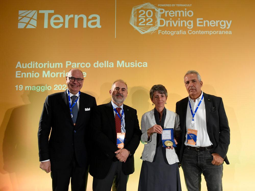 Massimiliano Paolucci, Stefano Donnarumma, Lorenza Bravetta, Marco Delogu. Courtesy Terna