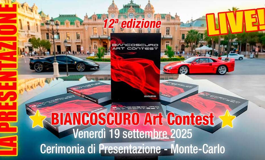 in DIRETTA DA MONTE-CARLO | Cerimonia BIANCOSCURO Art Contest 2025