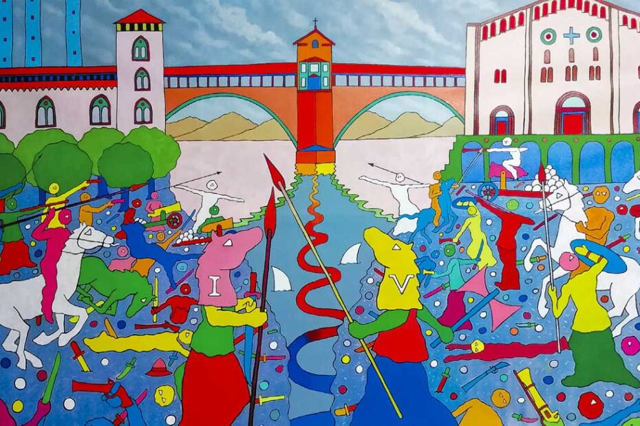 Davide-Ferro-Confronto,-2024,-acrilico-su-tela,-cm.125x195-