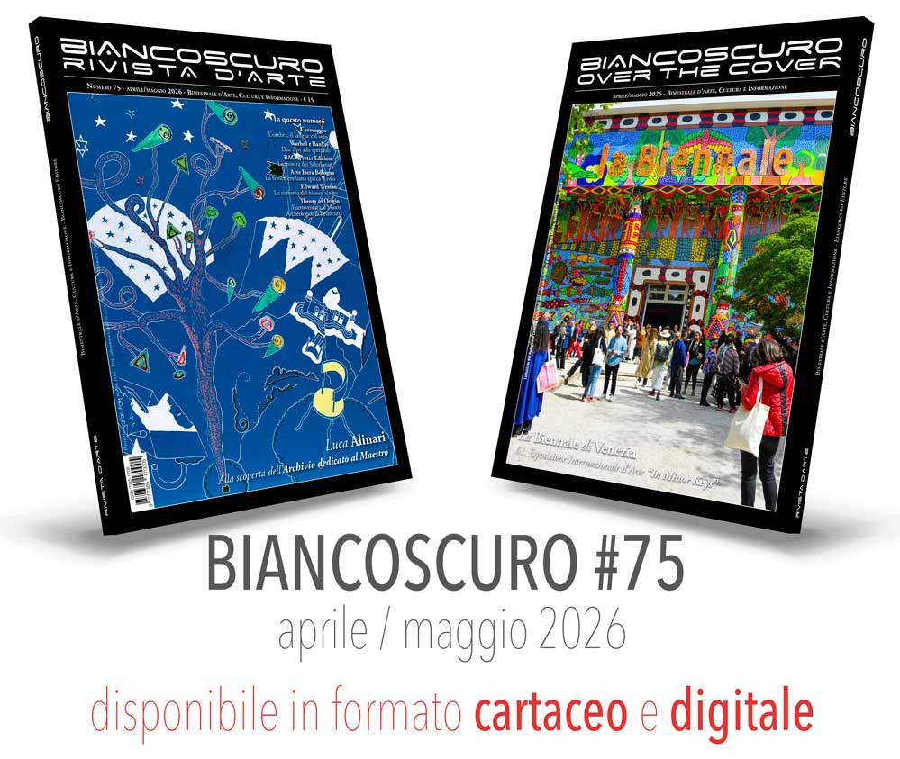BIANCOSCURO #75 aprile/maggio 2026 disponibile in formato CARTACEO e DIGITALE