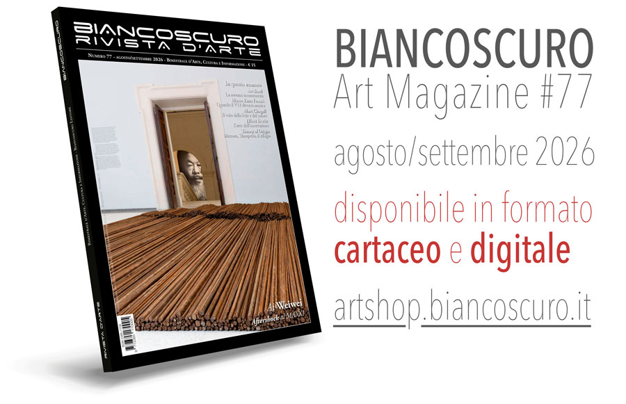 BIANCOSCURO #77 aprile/maggio 2026 disponibile in formato CARTACEO e DIGITALE